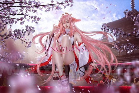 原神八重神子cos寫(xiě)真正片